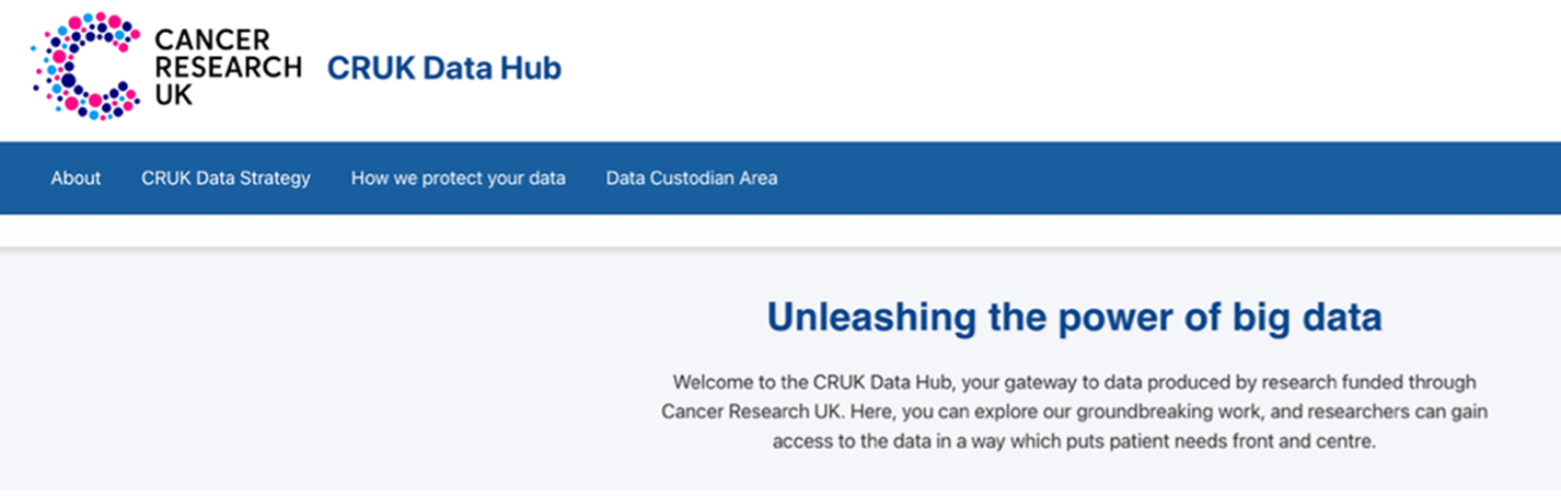 The UK’s cancer data opportunity: a new perspective from the CRUK Data Science Community